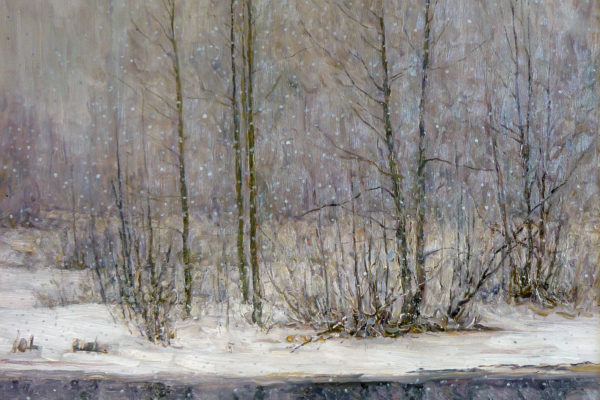Потеплело - картина Б.Н. Петренко